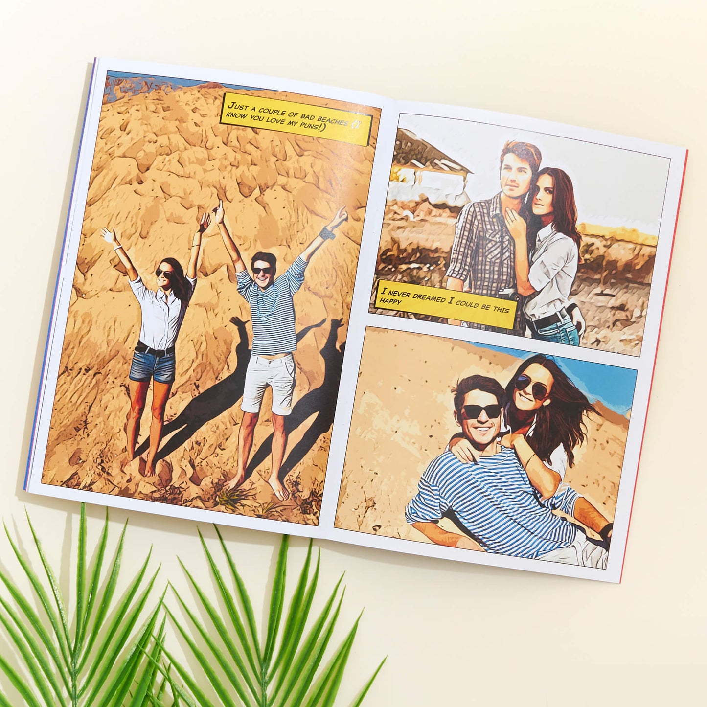 Digital Personalized Comic Book Gift for Him