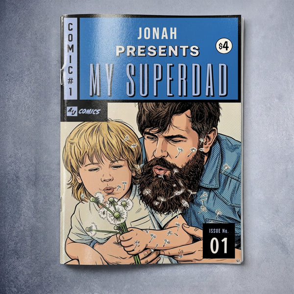 Daddy and Me Personalised Comic
