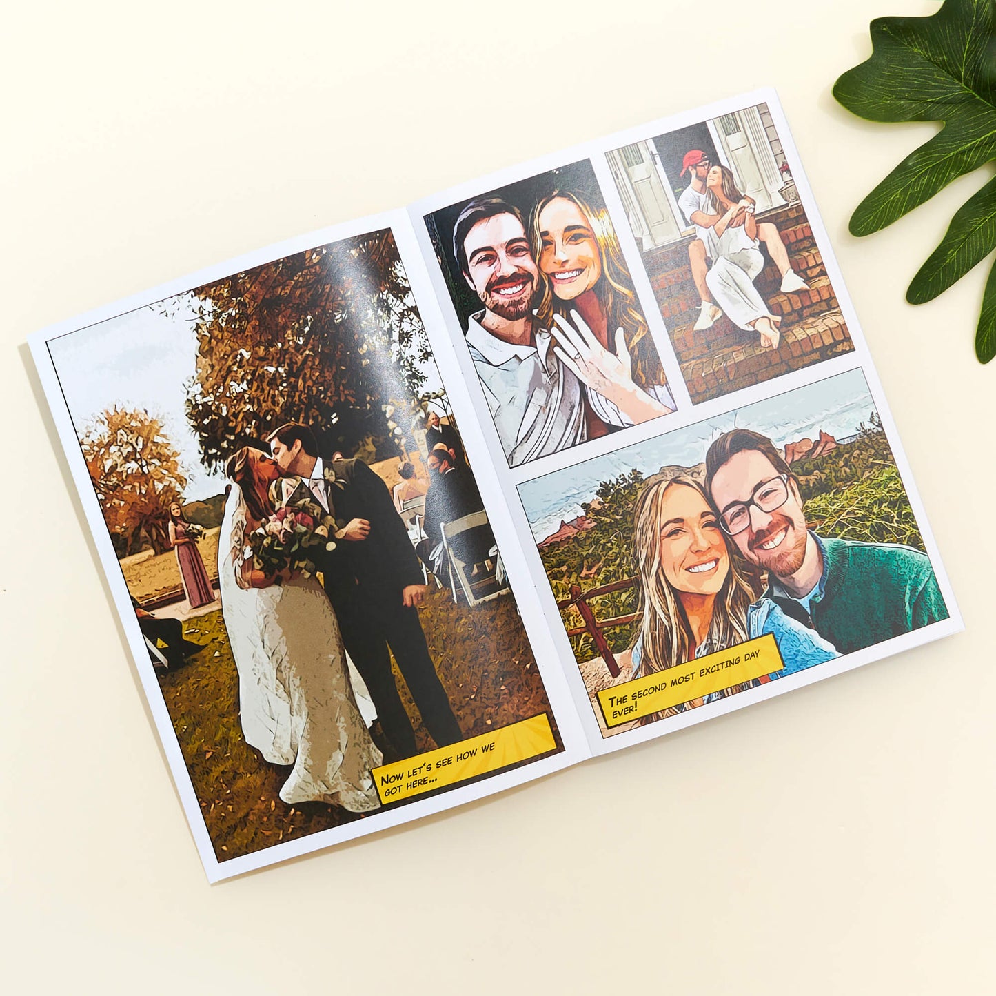 Personalized Comic Book Gift for Paper Anniversary