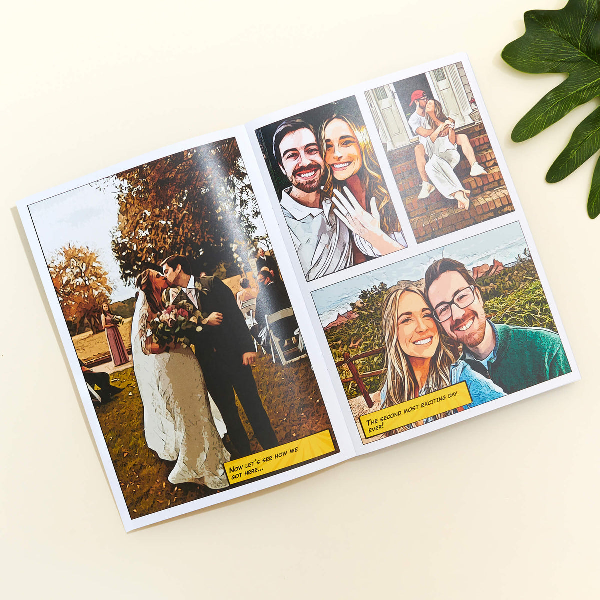 Personalized Valentine's Comic Book