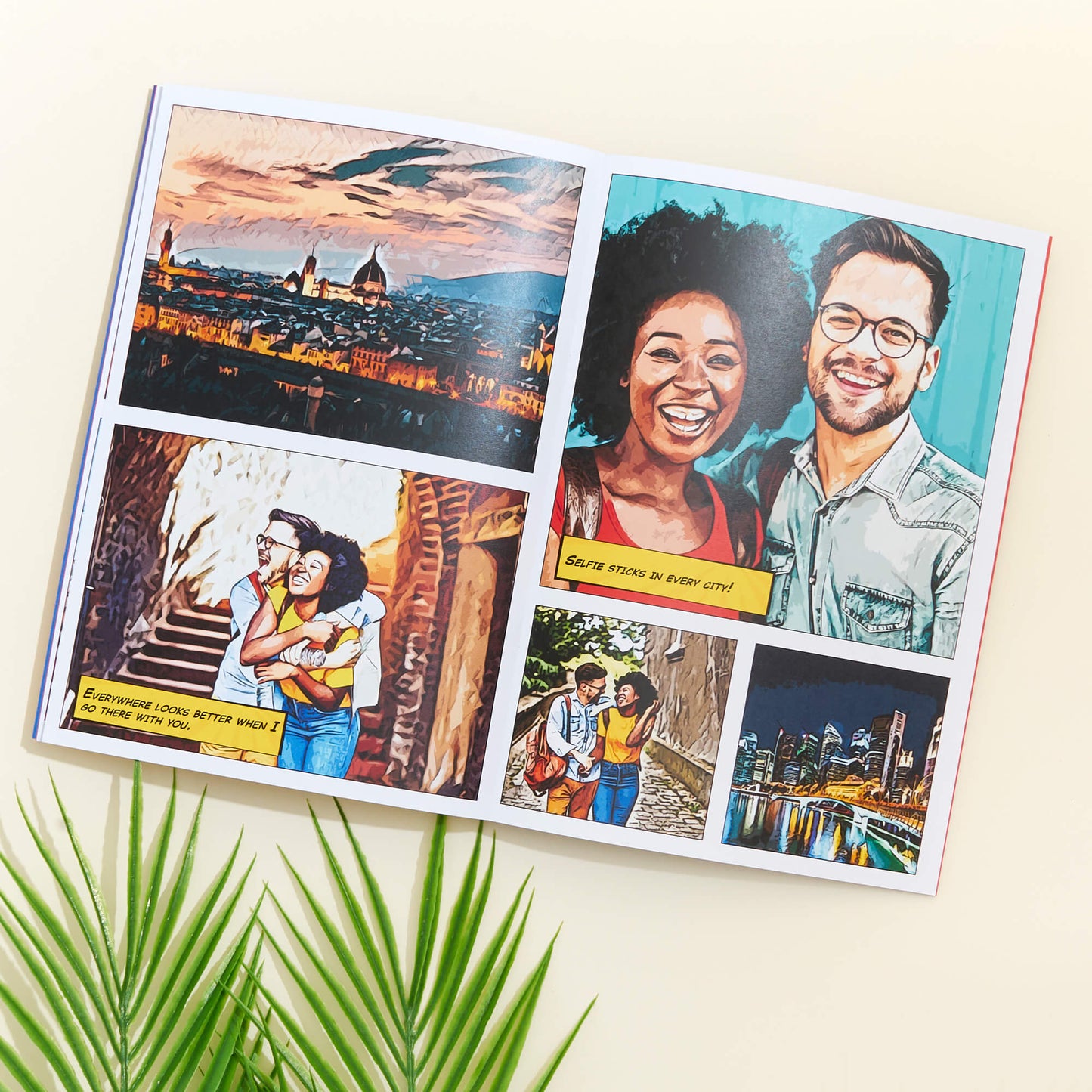 Personalized Comic Book Anniversary Gift for Him
