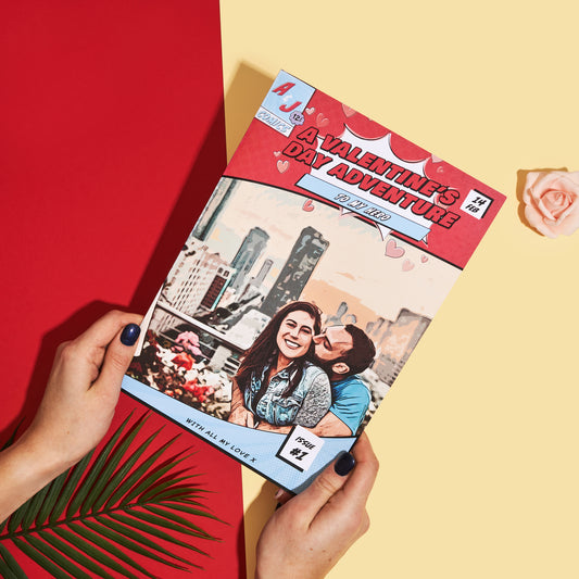Personalized Comic Book Gift for Valentines Day