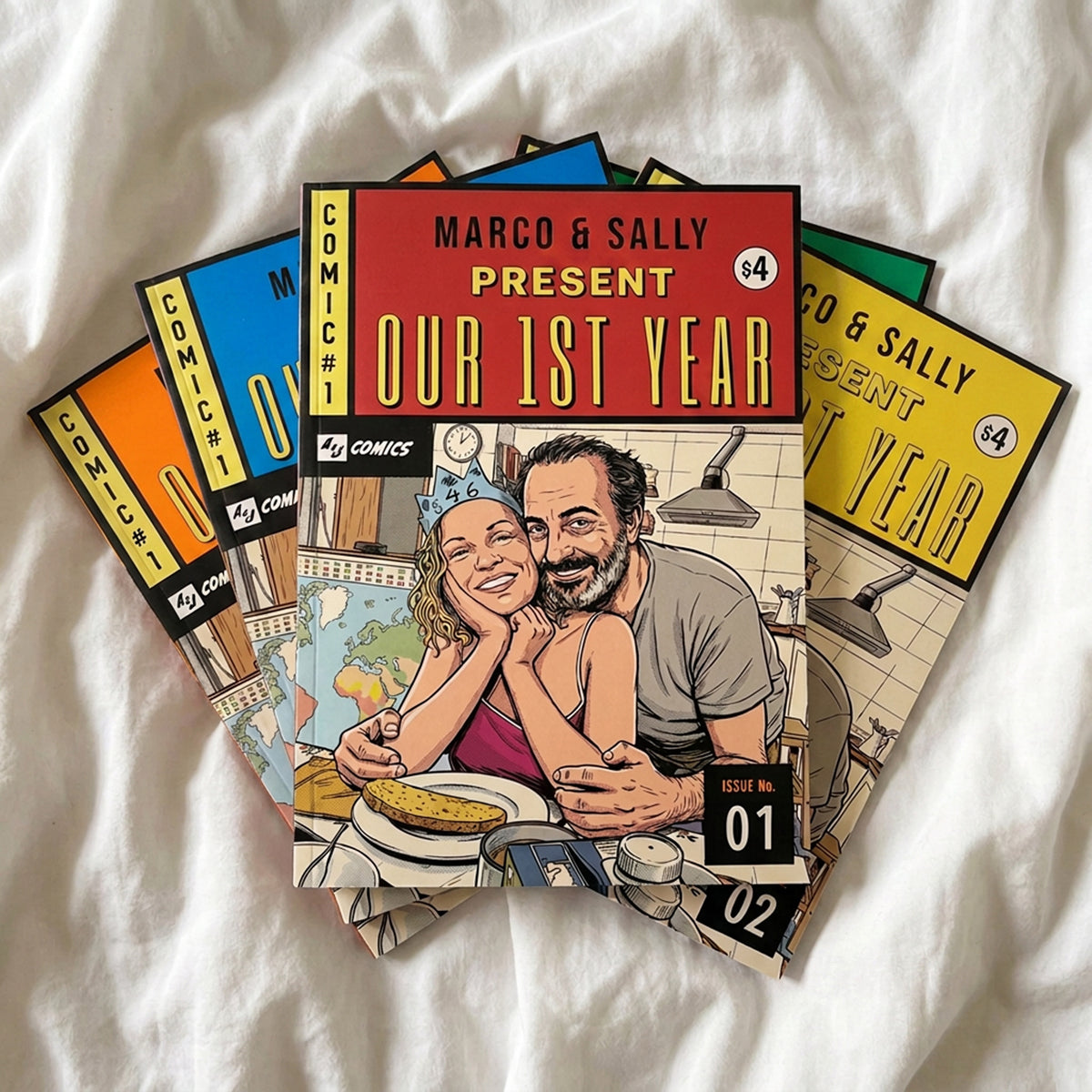 Our 1st Year Personalised Comic