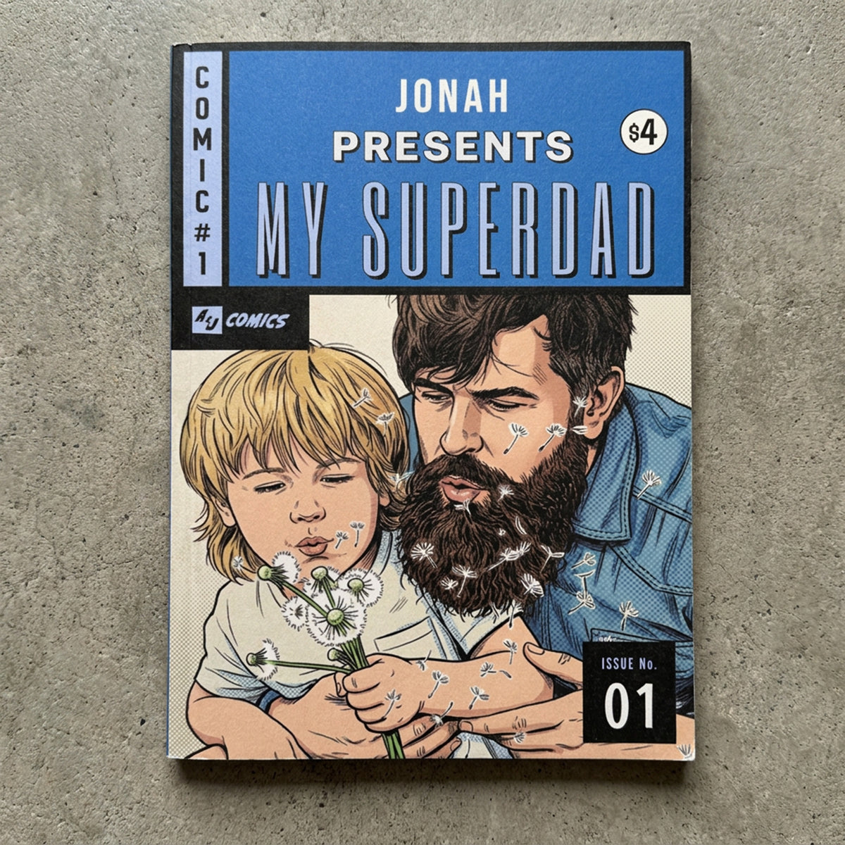 Daddy and Me Personalised Comic