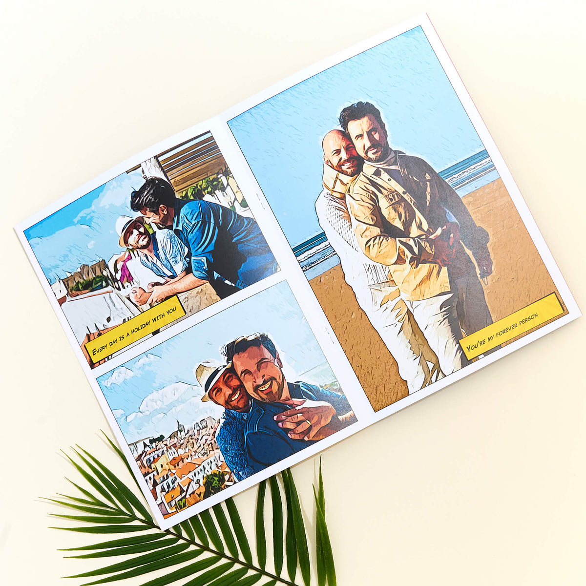 Personalized Valentine's Comic Book