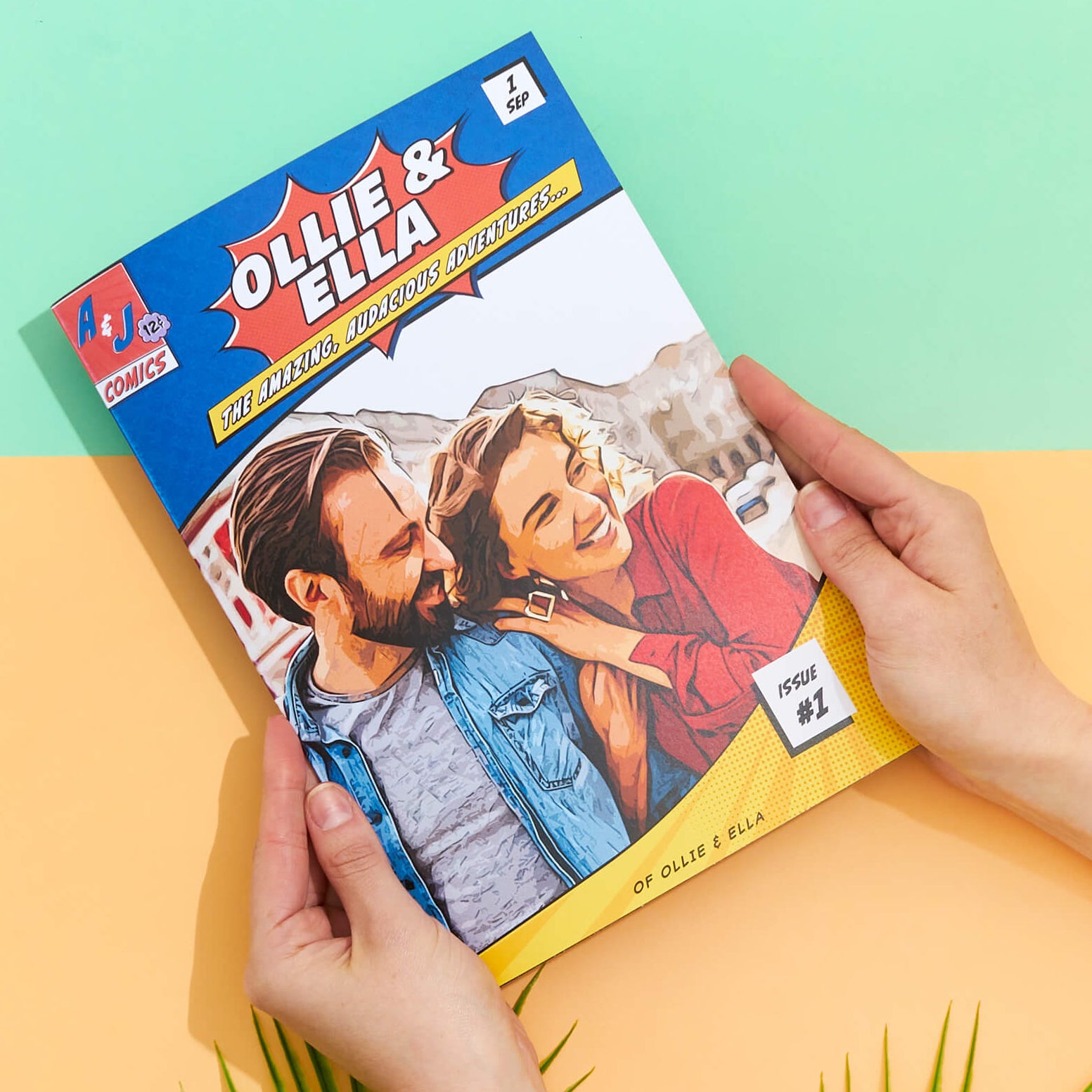 Personalized Anniversary Comic Book