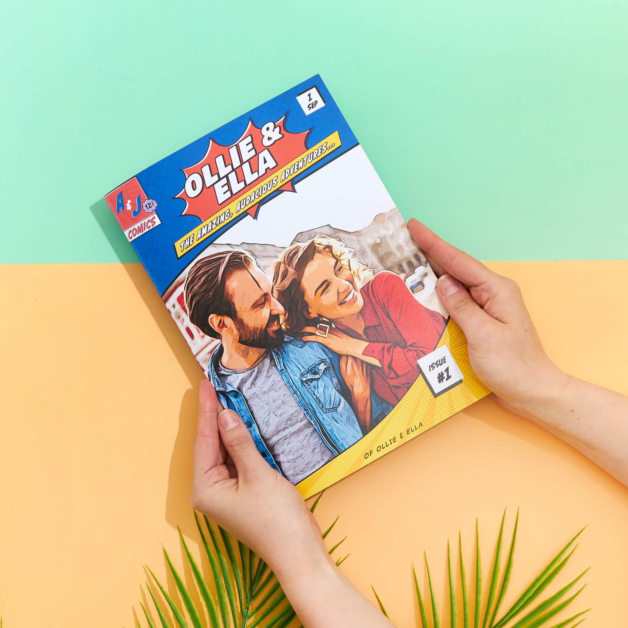 Personalized Anniversary Comic Book