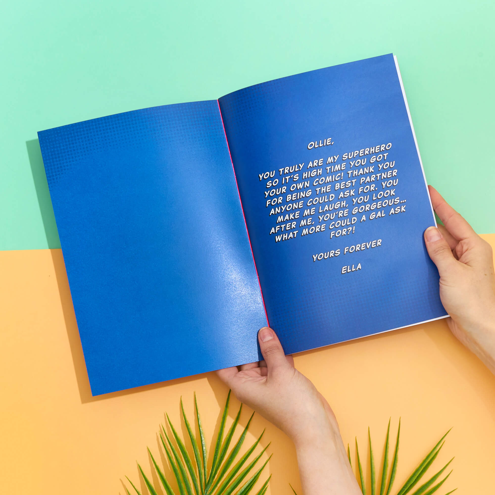 Personalized Anniversary Comic Book