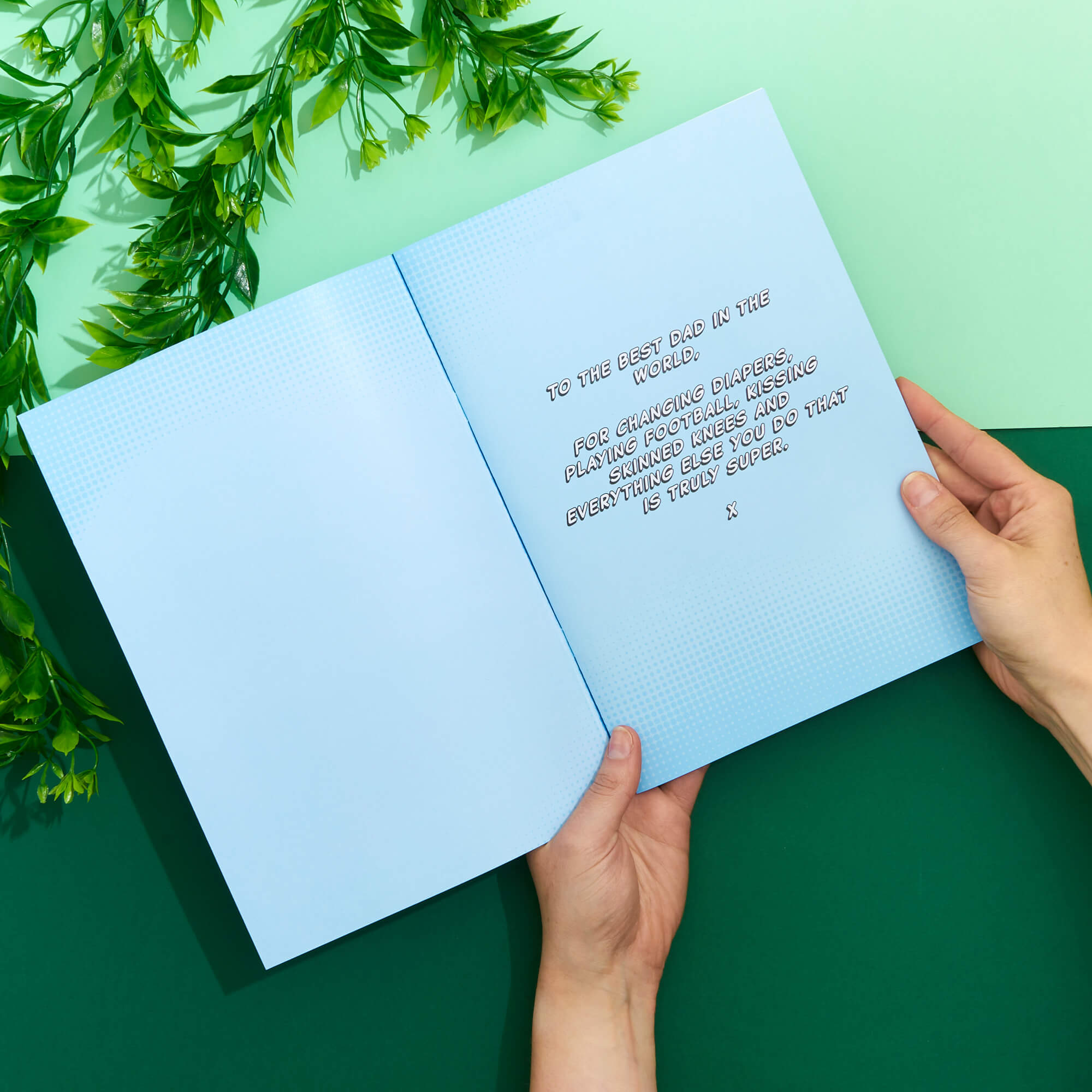 Personalized Comic Book Gift for Fathers