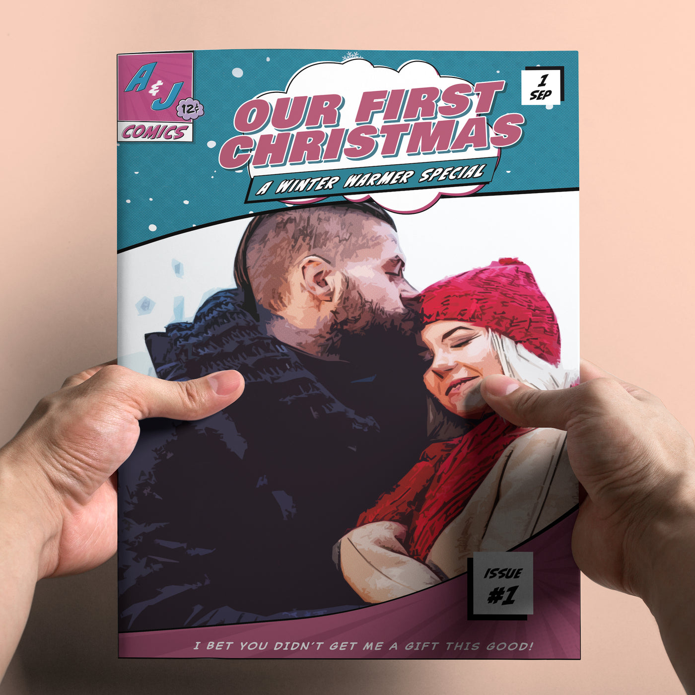 Personalized Christmas Comic Book